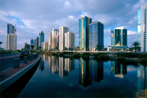 Downtown Dubai by the Creek