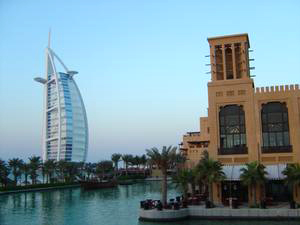 Burj Al Arab and Madinat Jumeirah Hotels